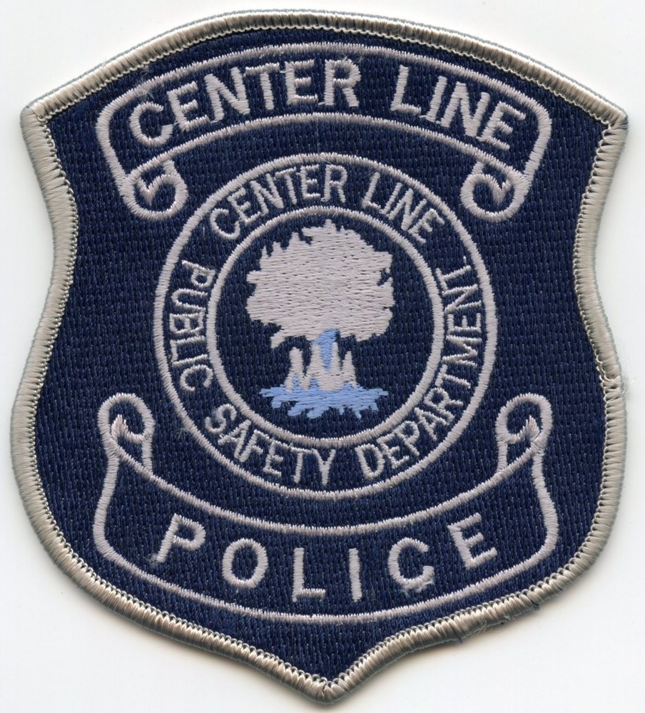 CENTER LINE MICHIGAN POLICE PATCH