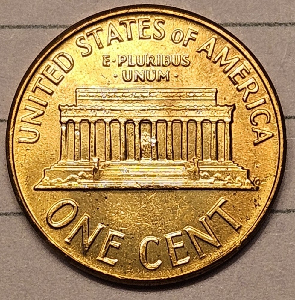 1962 D Lincoln Cent Rd L on Rim Error Uncirculated Mint Condition