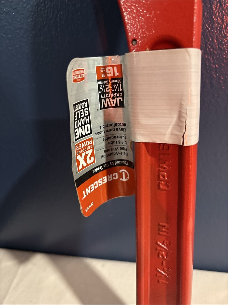 16 in. self adjusting pipe wrench