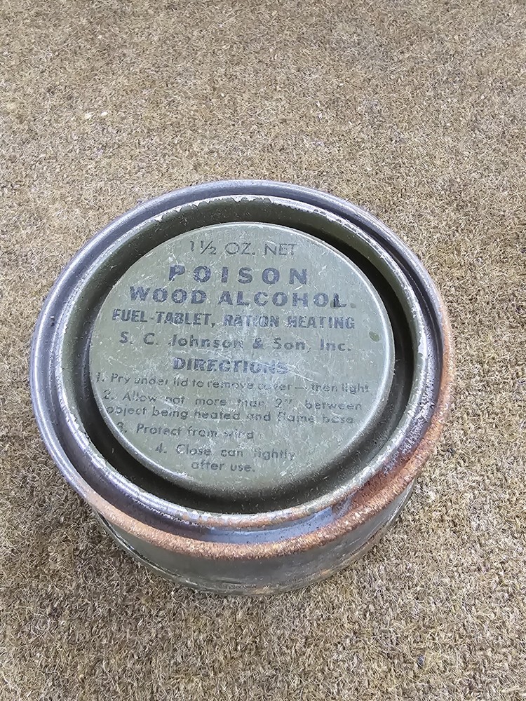 WWII US Army Canned Fuel Tin