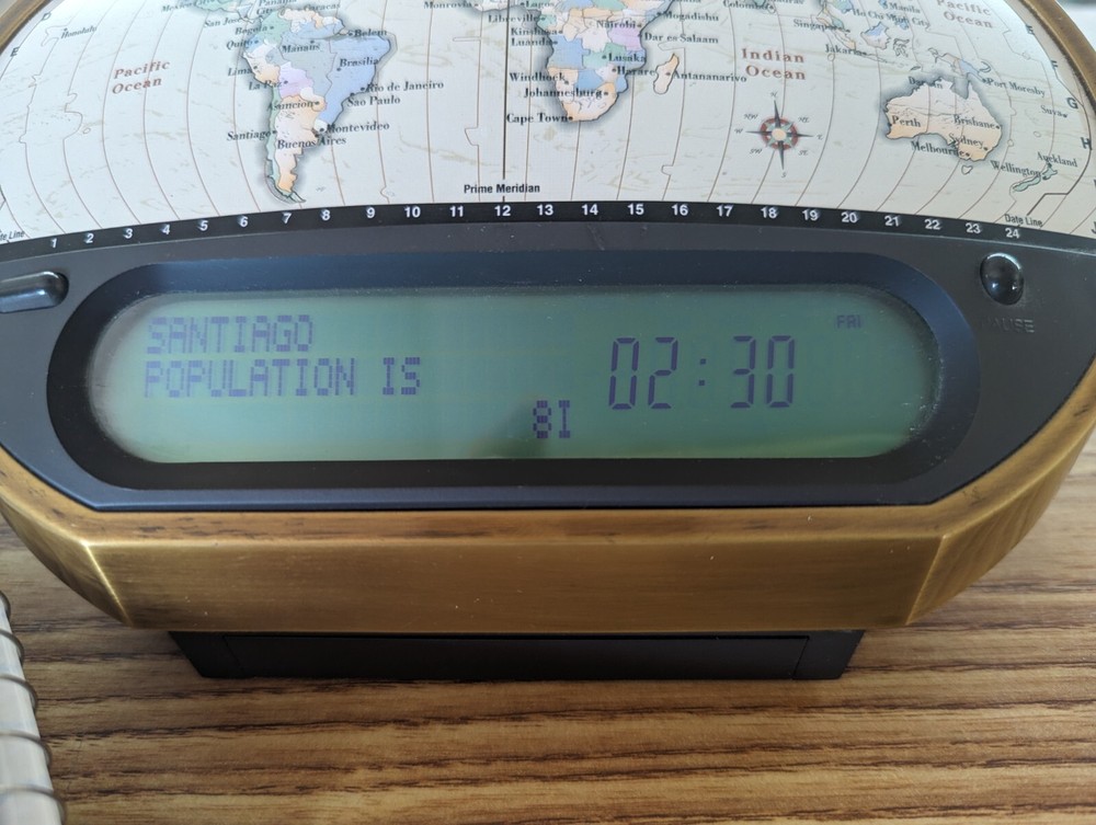 Desktop Safari World Clock/ Calculator