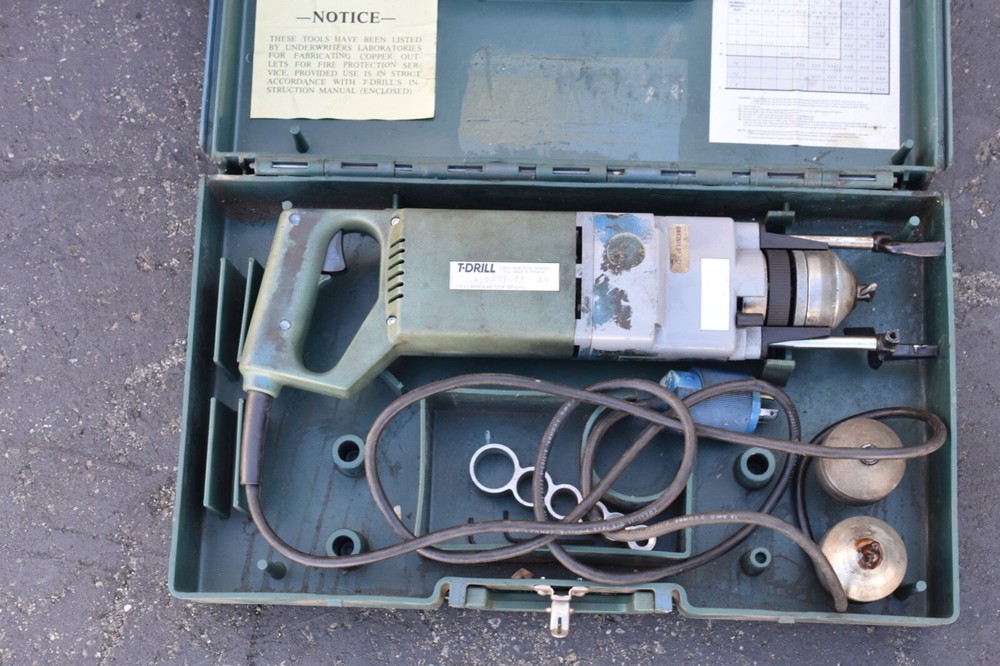 T-DRILL T-30 COPPER Pipe Tee Forming Machine