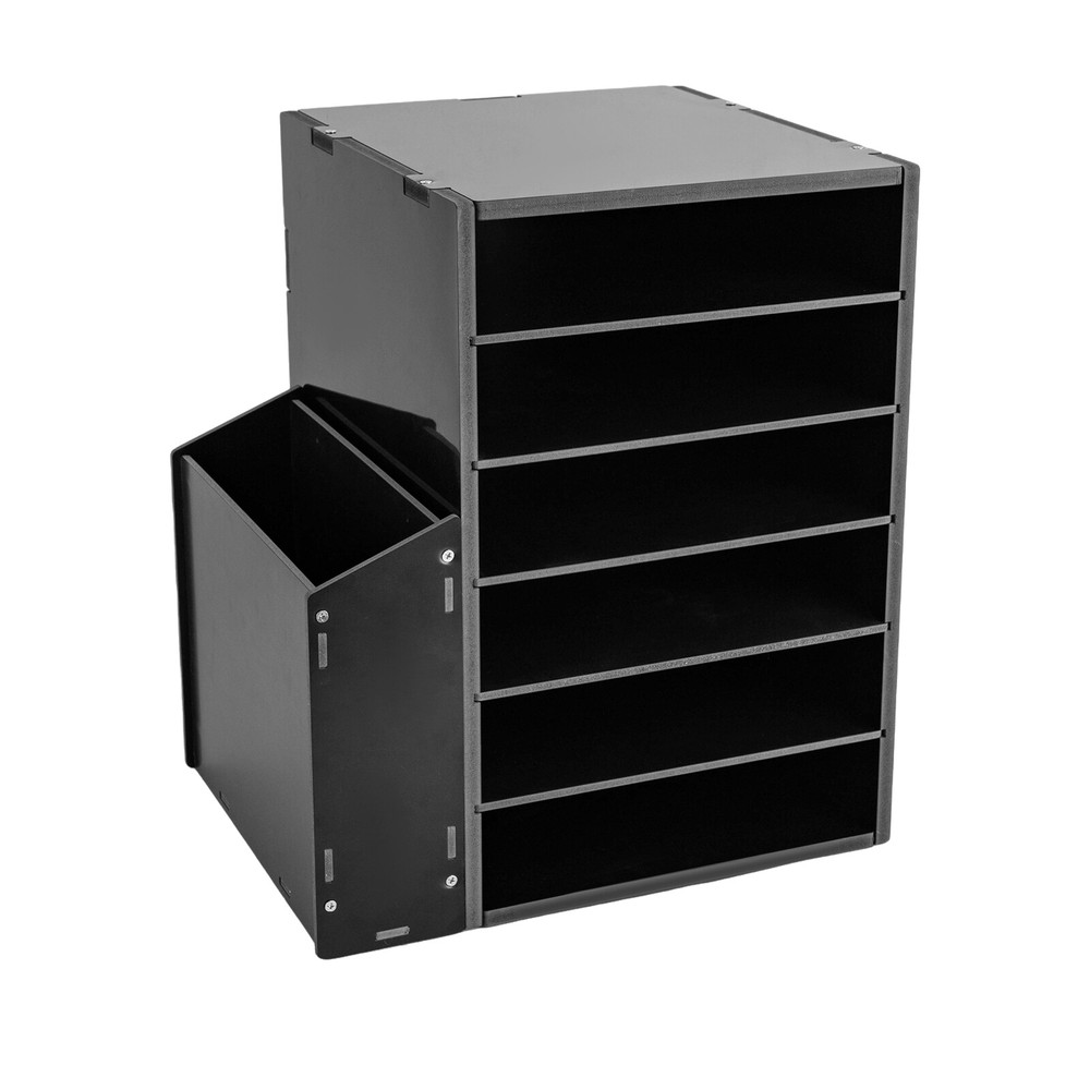 File Organizer PVC Board Letter Desktop Document Folder Office Tray Holder 6Tier