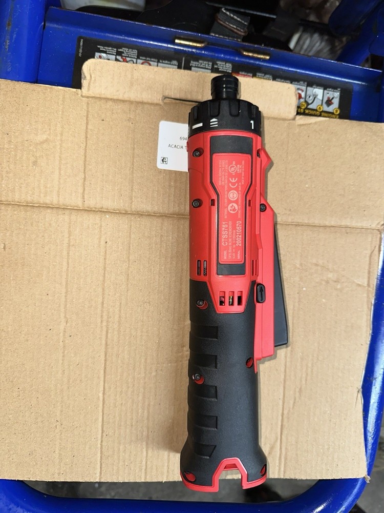 Snap-on Tools NEW CTSS761 14.4V Cordless Inline Screwdriver 1/4" Drive TOOL ONLY