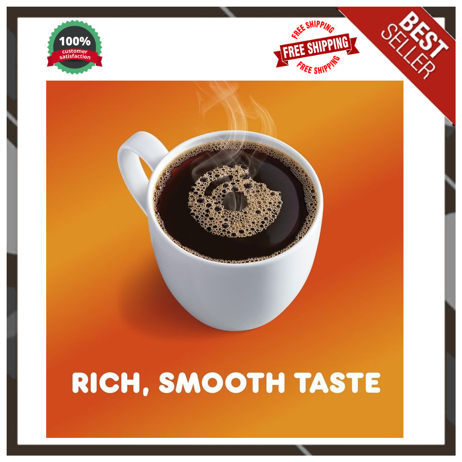 Dunkin' Original Blend Medium Roast Ground Coffee Canister, 30 oz