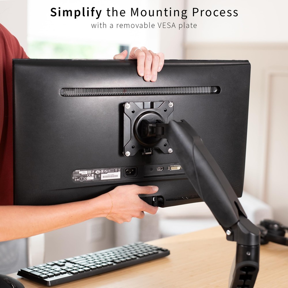 Adapter VESA Mount Quick Release Bracket Kit, Stand Attachment and Wall Mount