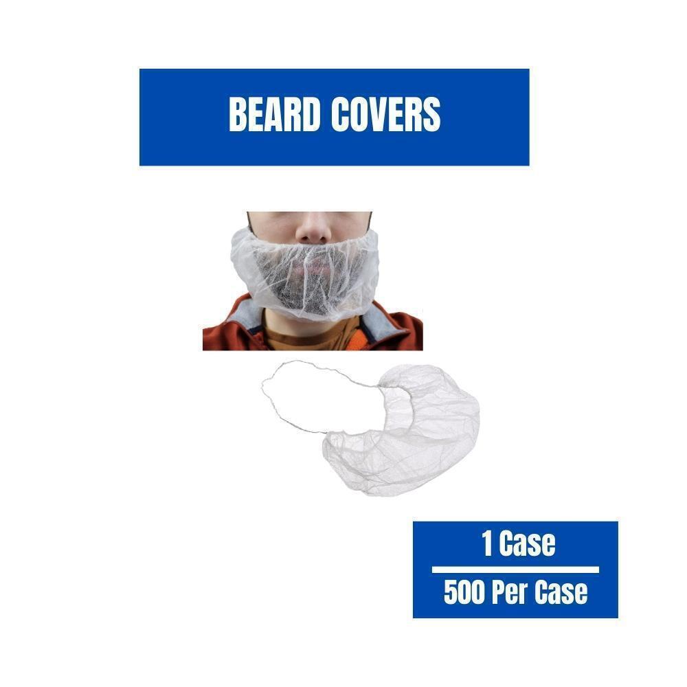 Beard Nets Spun-bonded Polypropylene White Package of 500