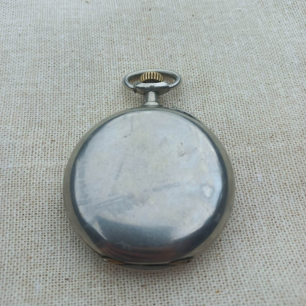 Antique Pocket Watch 'Moeri's Patent' Working