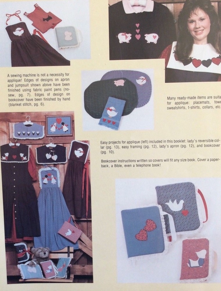 CREATIVE KEEPSAKES #CK593 CREATIVE APPLIQUE, THE HANDBOOK