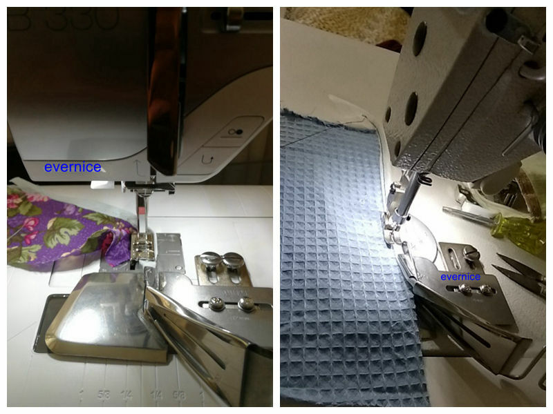 Sewing Machine Bias Braid Plain Tape Binder Folder Attachment With Tape Guide