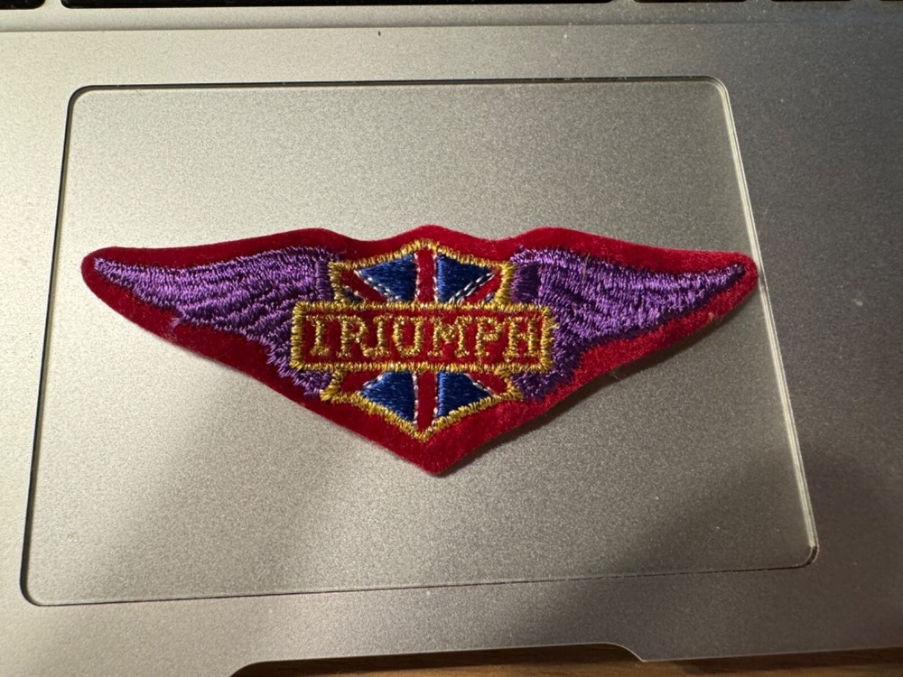 Triumph patch/patch 80s collection resolution 10 cm TOP