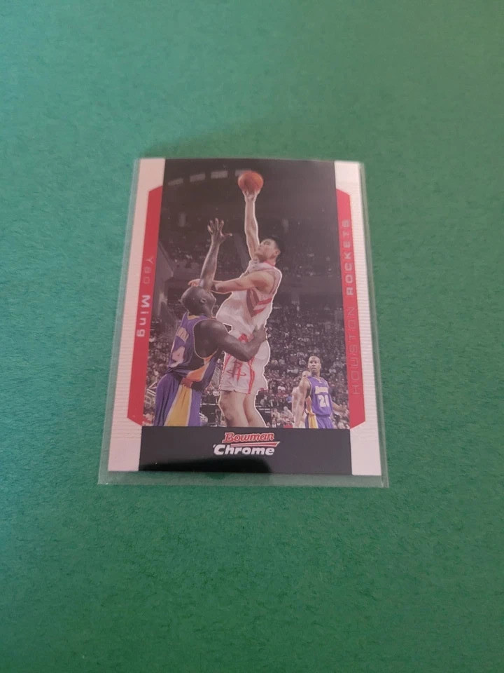 !!!     YAO MING   BOWMAN CHROME  BASKETBALL  CARD  $$