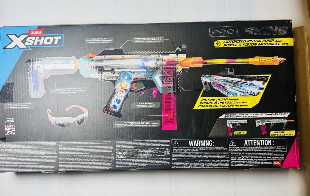 Zuru Shot Motorized Pistol Pump Toy