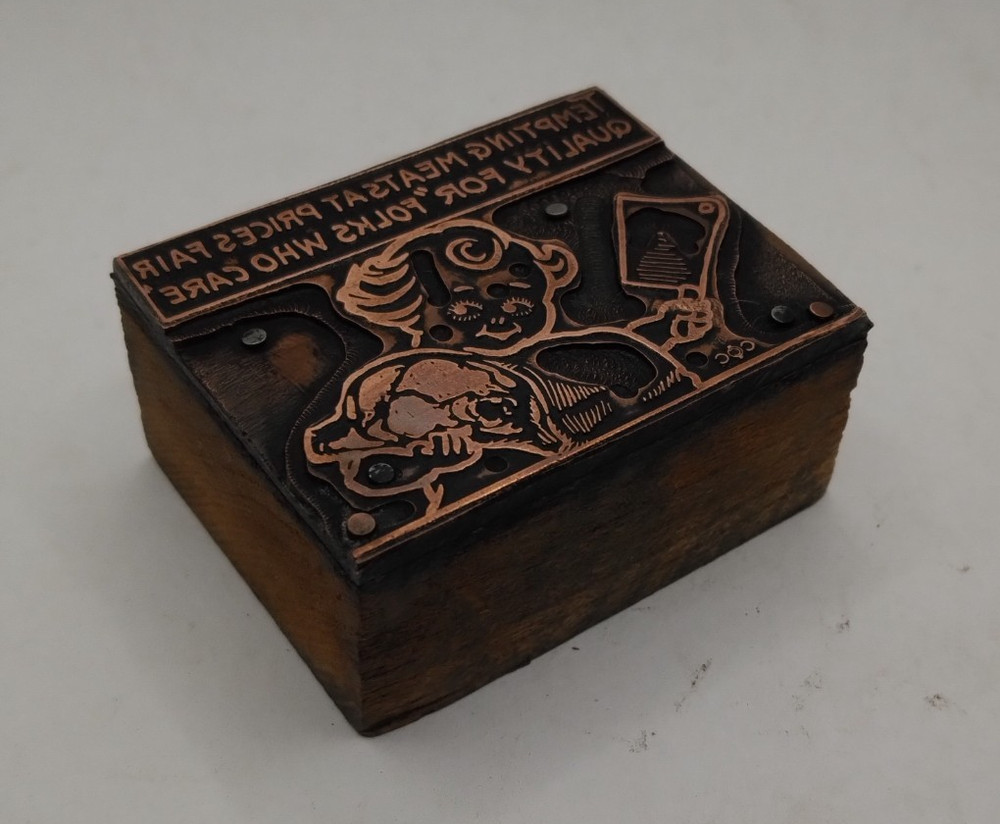 Printing Letterpress Printers Block Meats