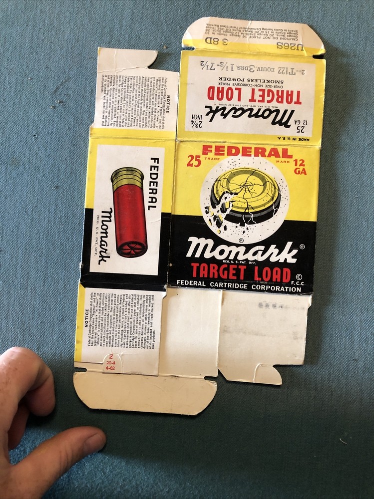 Federal Monark Target Load Box Qty 4