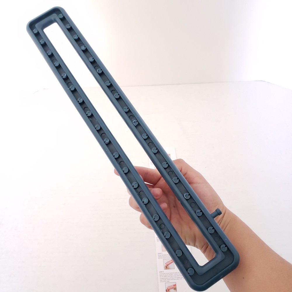 Blue Knit Quick Long Straight Loom | 1 piece