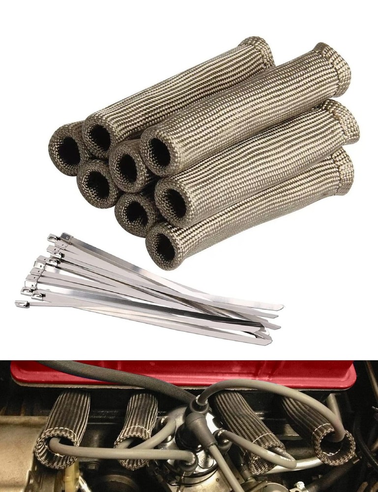 Spark Plug Wire Heat Shield Spark Plug Wire Boots Heat Shield Prote... Fast Ship