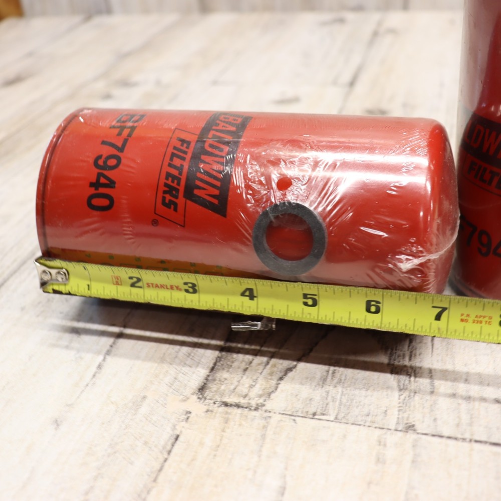 Baldwin BF7940 Fuel Filter (2 Pack) Spin On Threaded Filters & Gaskets