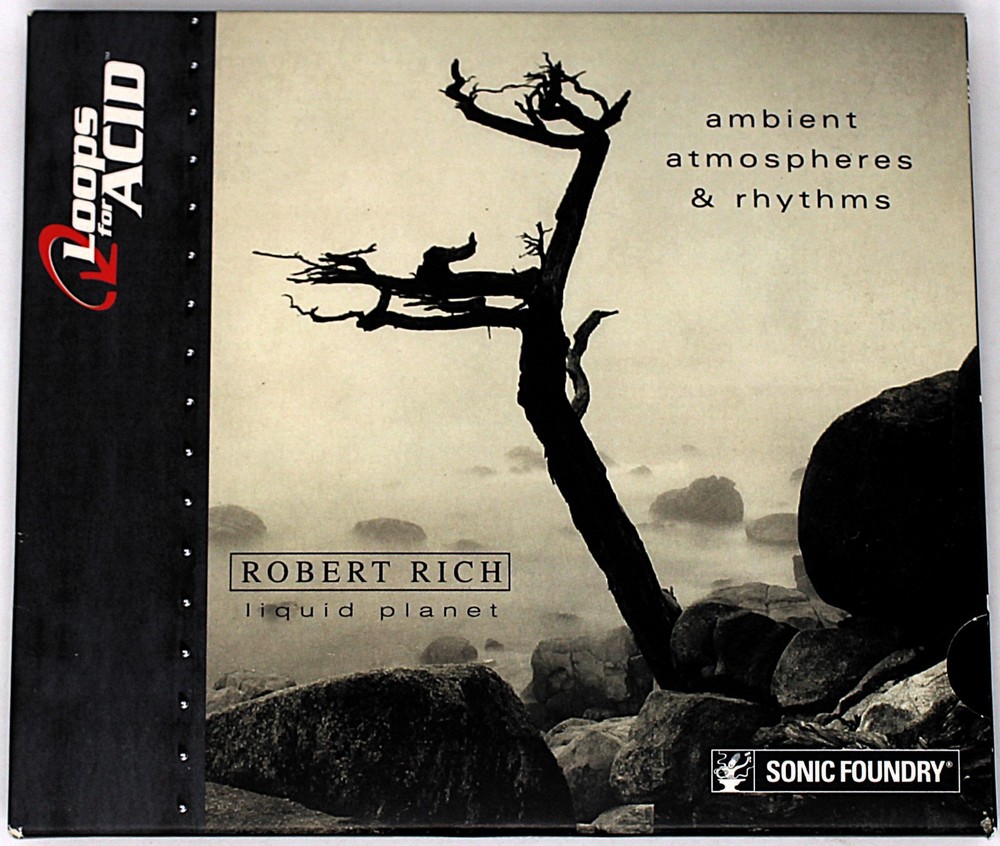 Sonic Foundry Robert Rich Liquid Planet Loops For Acid Sound Library/Sampling CD