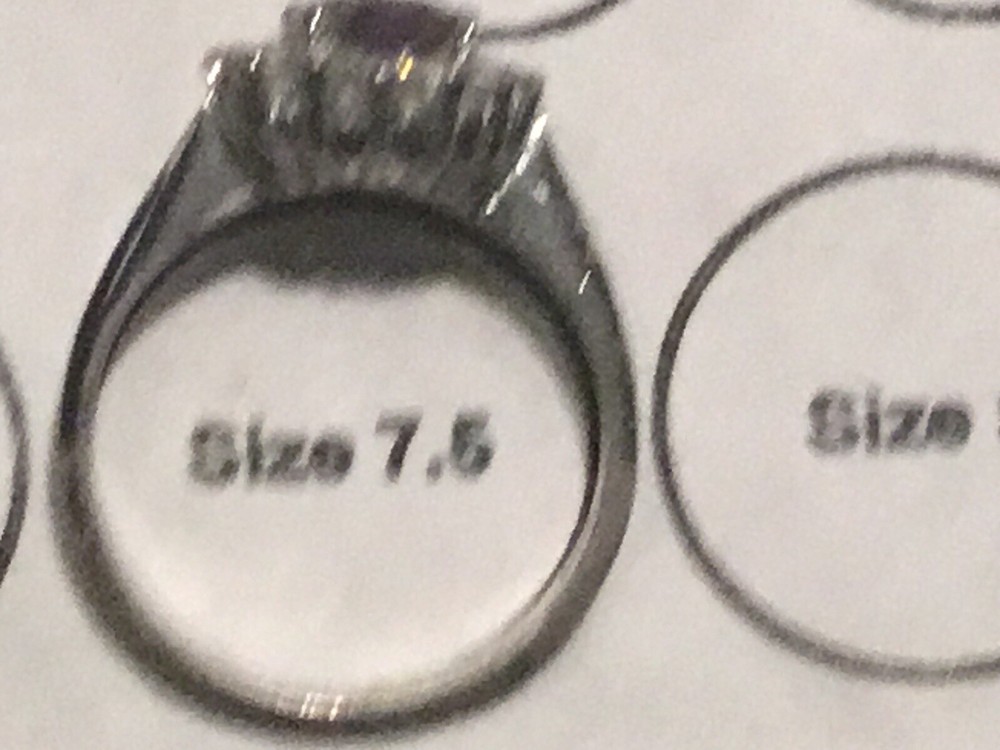 Lustrous Amethyst Gemstone 925 Sterling Silver Wedding Ring