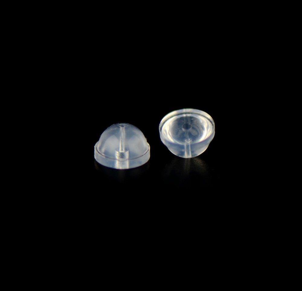 Jelly Silicon Back Earring 1 Pair!!!