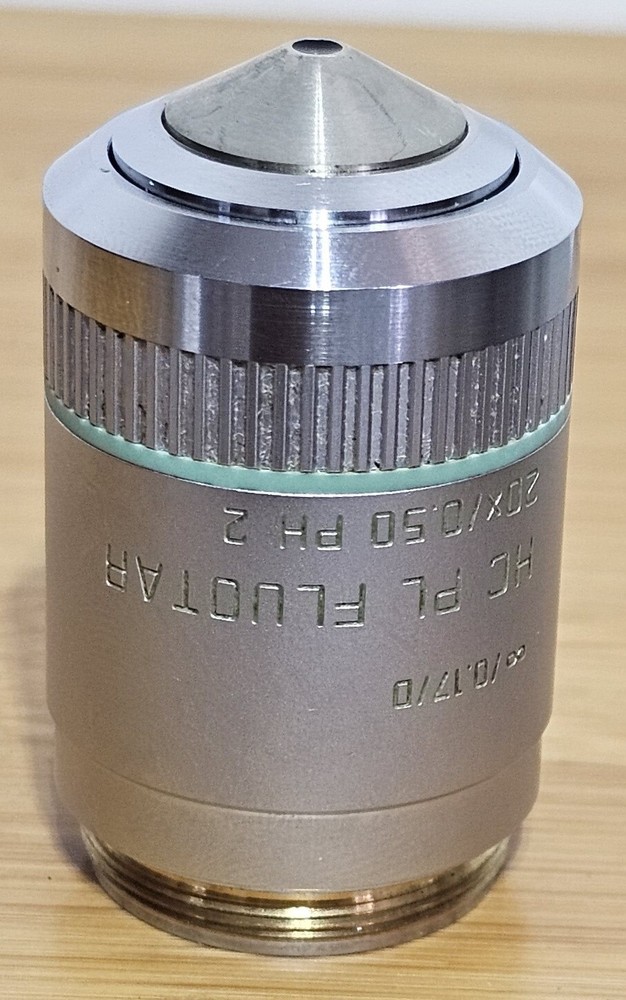 Leica 506506 HC Pl Fluotar 20x/0.50 PH 2 ∞/0.17/D Phase Microscope Objective