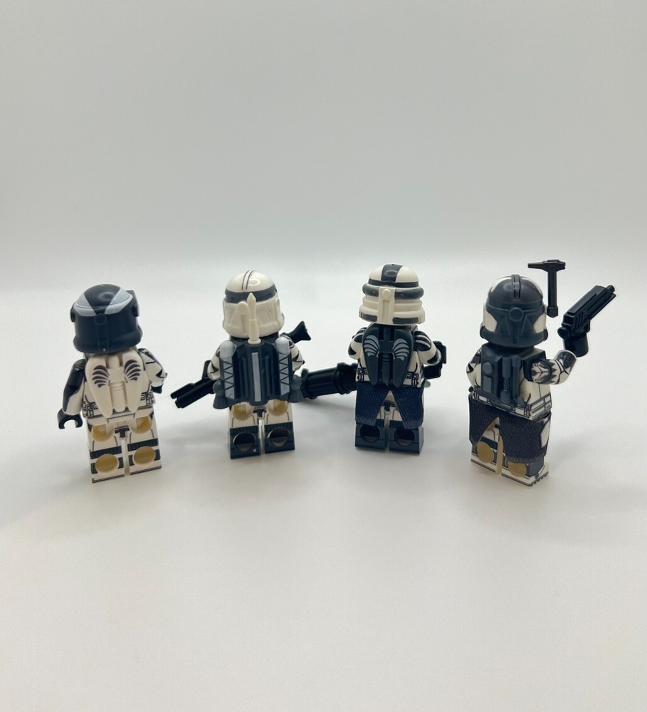 104th Wolfpack Infantry Battlepack – Star Wars Custom Clone Trooper Minifigures