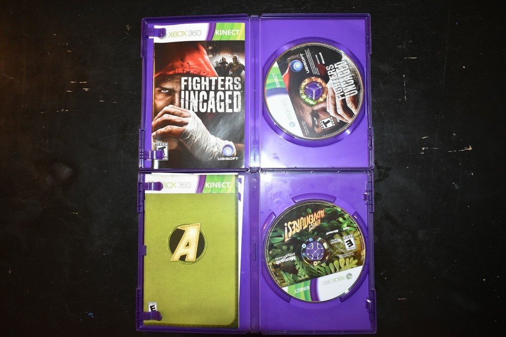 Xbox 360 Kinect and 2 Games Bundle