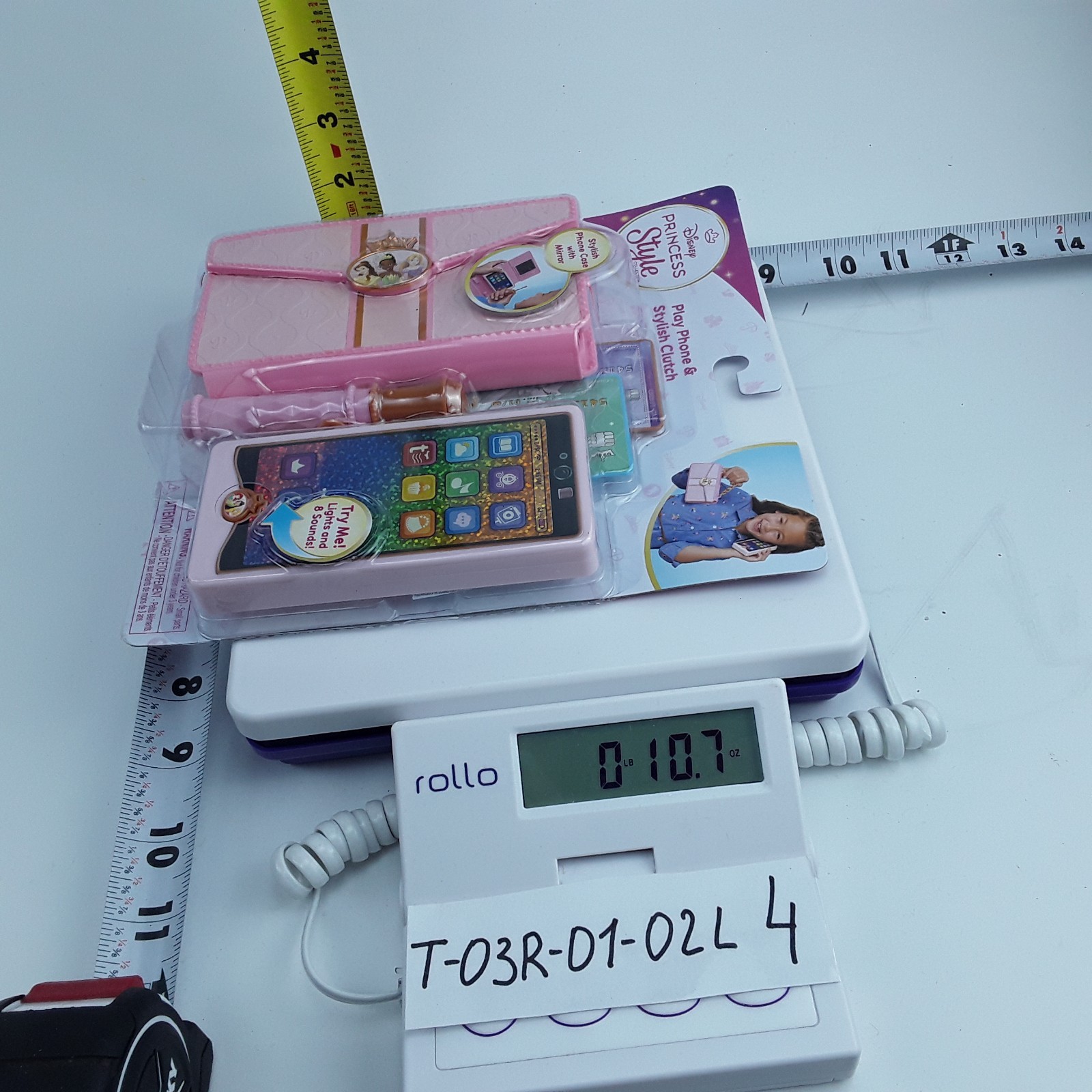 Disney Princess Style Collection Play Phone & Stylish Clutch 5-Pieces Age 3+