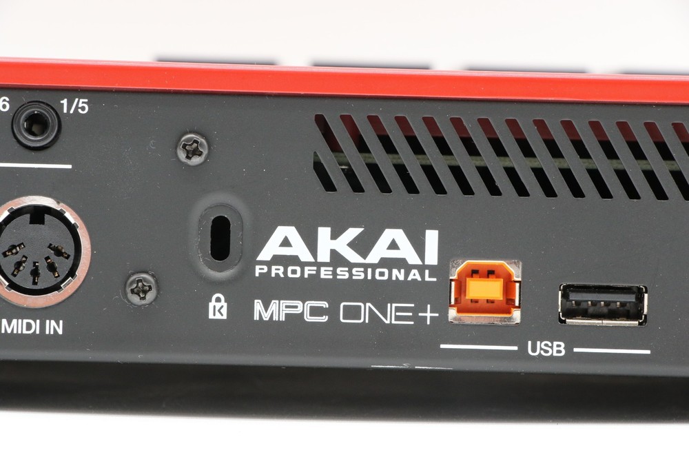 Akai Professional MPC One Plus + Drum Machine Sampler - Red