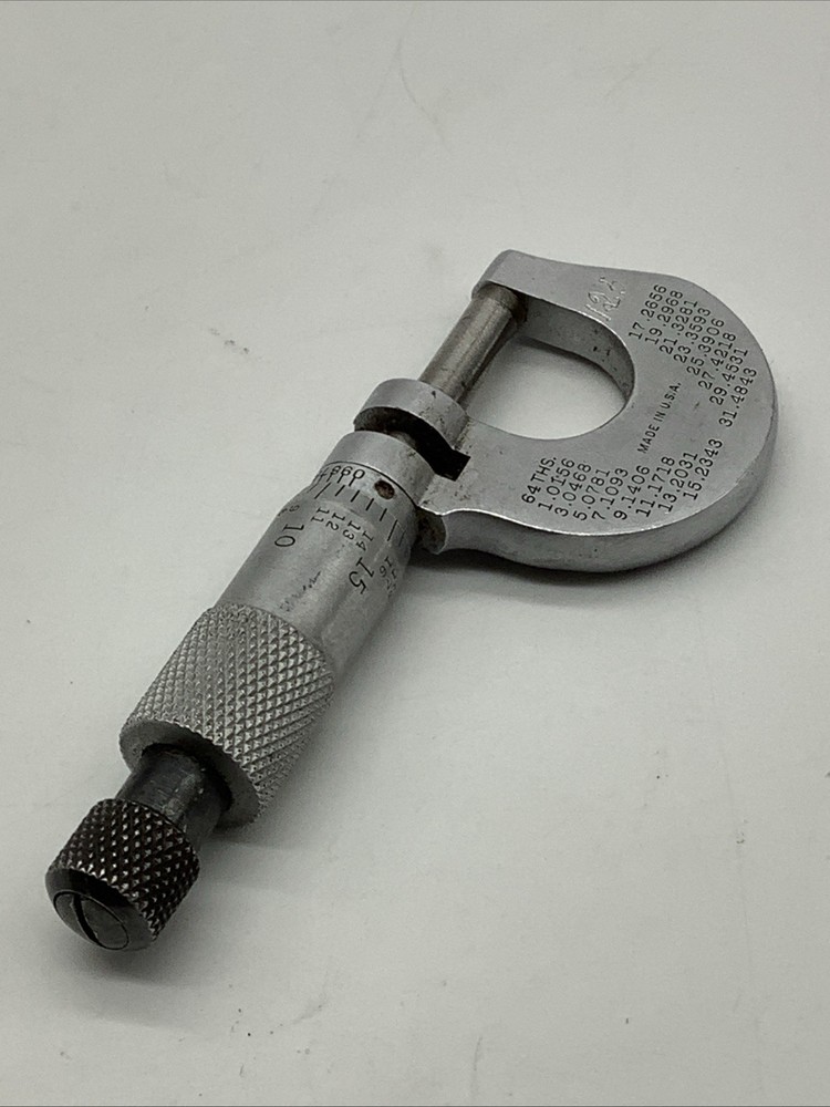Starrett T232 Micrometer USA