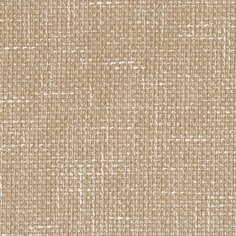 Theodore Channel Tufted Small Ottoman -Light Tan Textured Solid