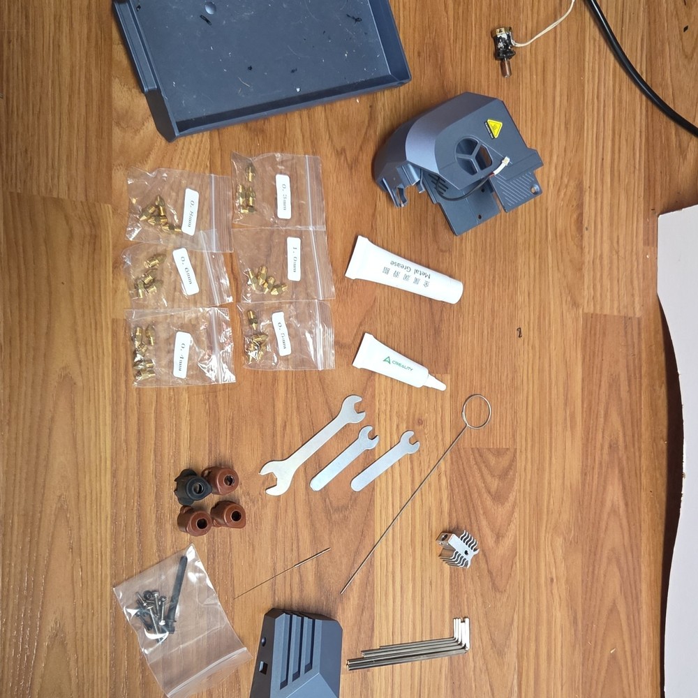 creality cr 10 se Fdm printer with filament NO WORKING HOTEND easy fix