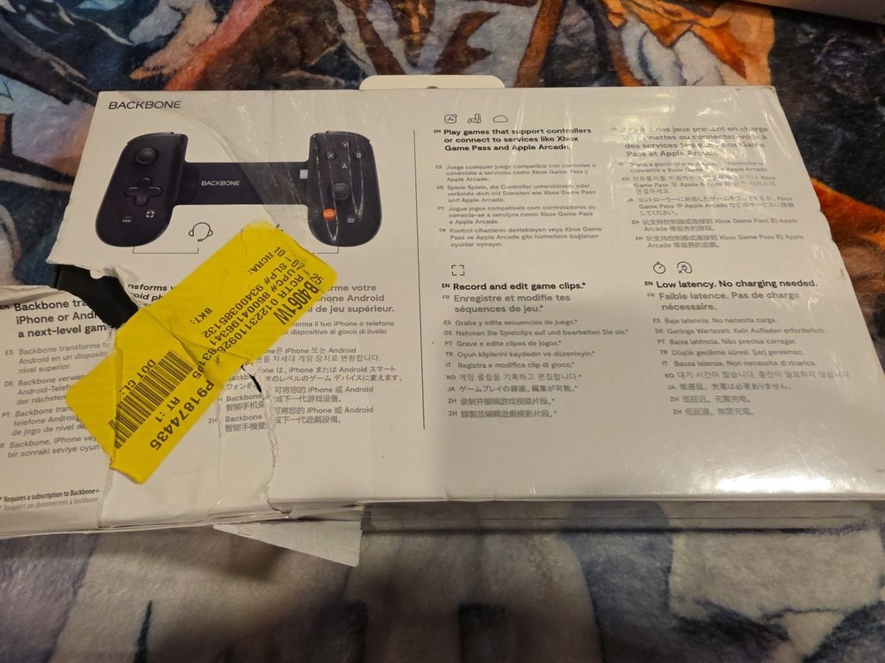 Backbone One USB-C Mobile Gaming Controller for Android & iPhone - Black