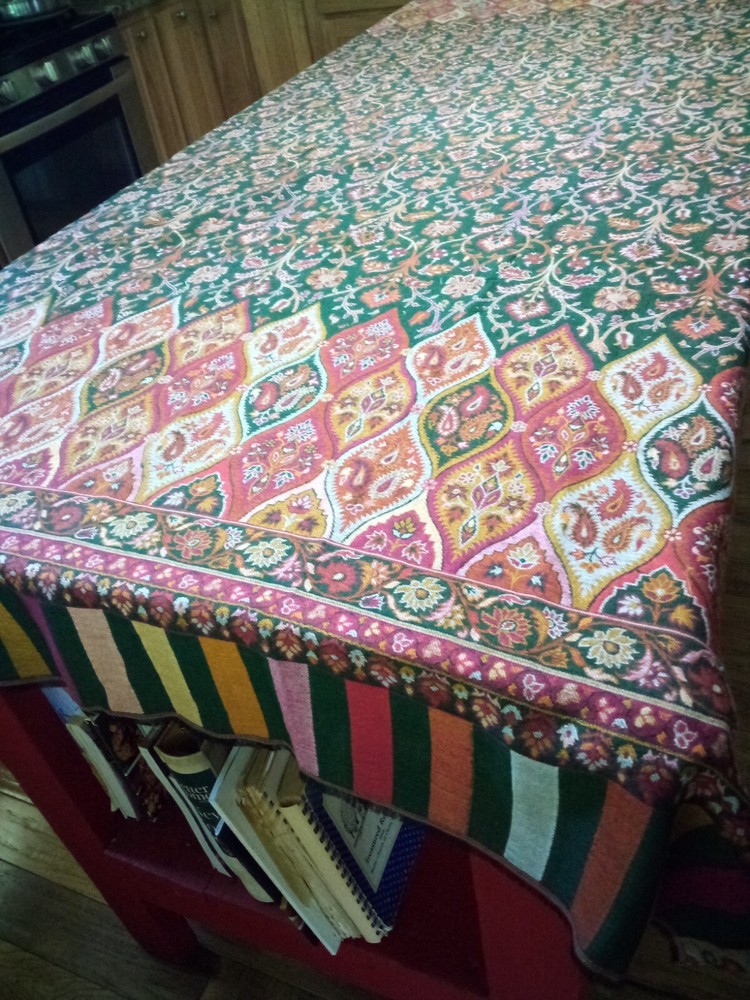 Persian Rug Pattern Table Cover 81 x 41