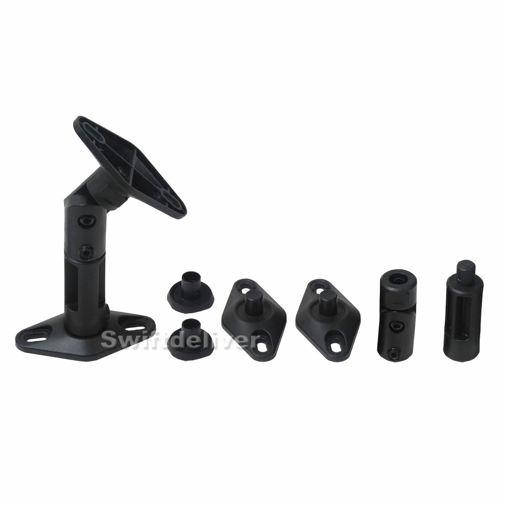 5 Pack Universal Speaker Mount Home Theater Satellite Wall Ceiling Bracket cyn