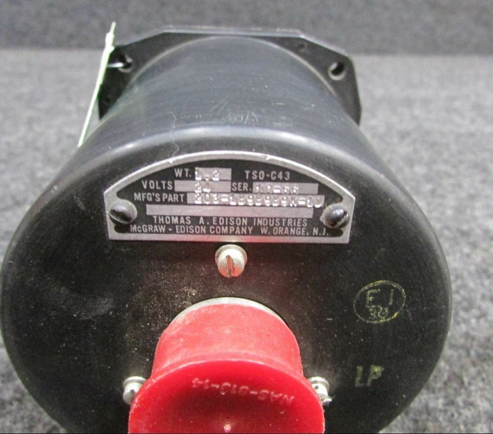 203-1B9B9B9K-1D Edison Tri-Temperature Indicator (24V)