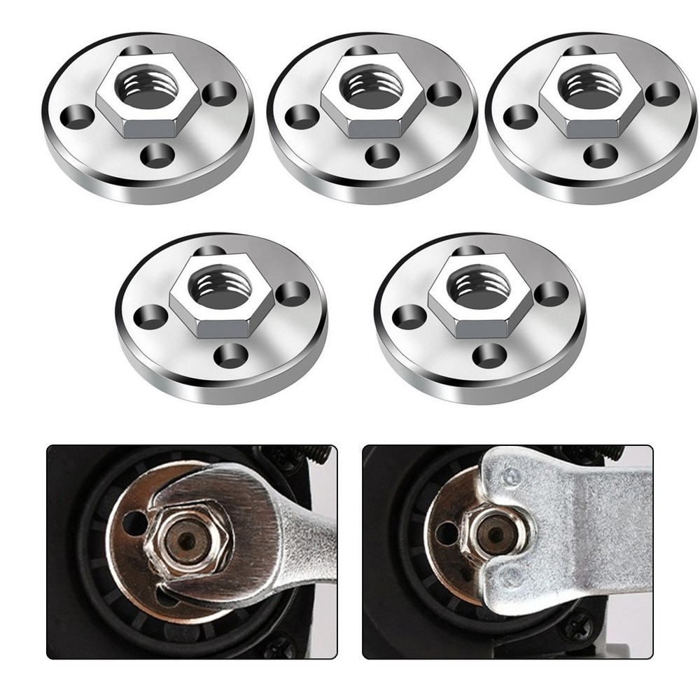 5PCS High Durability Pressure Plate Cover Nut Tool for Type 100 Grinders