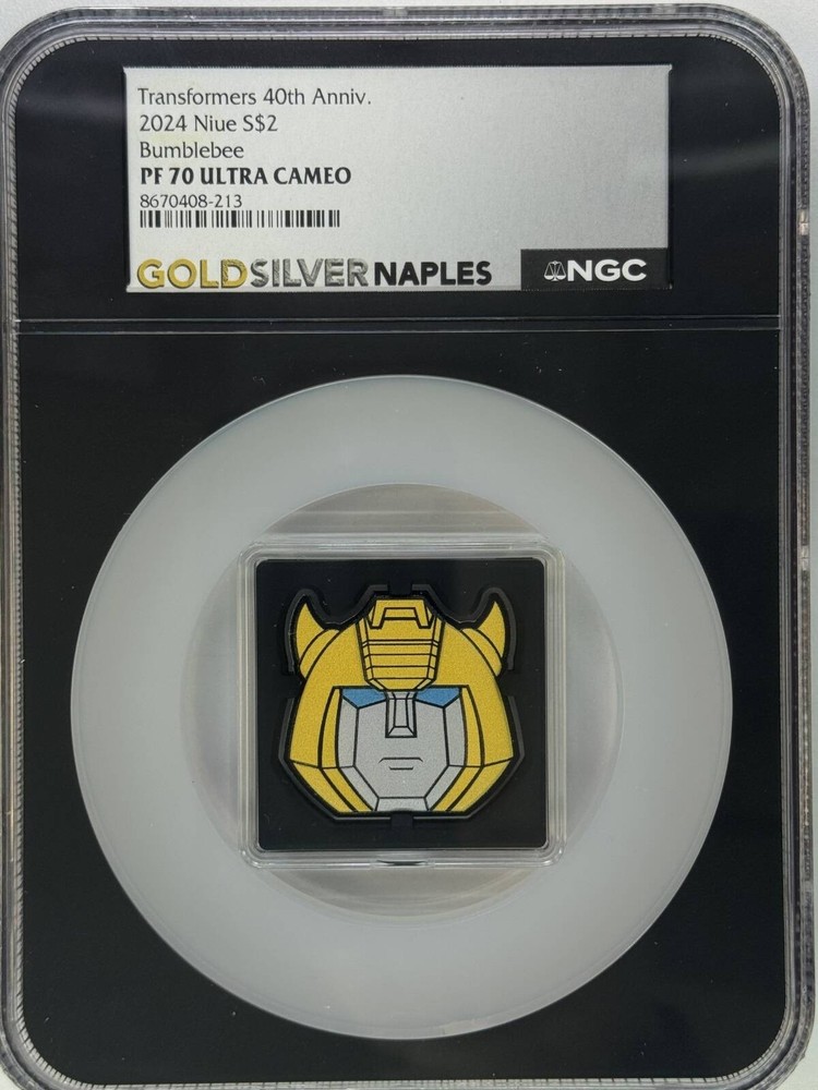 2024 1 oz Transformers 40th ANN Bumblebee PF70 UC NGC CSC2