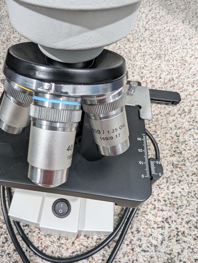1000x Microscope MI-4100DXL Microscope, premade slides, oil, and more