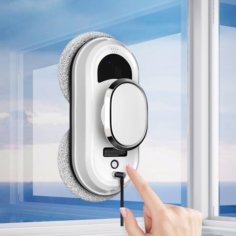 Smart Electric Window Cleaner Robot Automatic Glass Cleaning Tool Remote Control