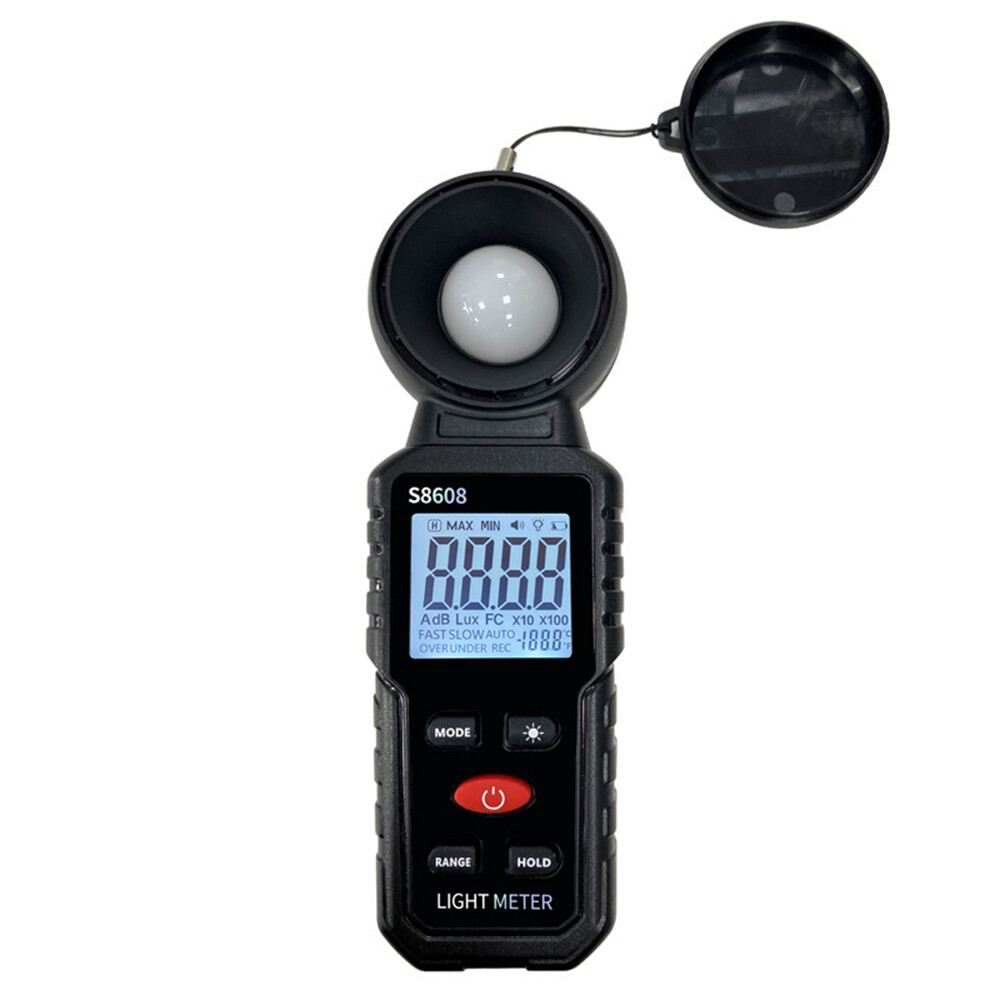Light Meter Digital Illuminance Meter Luxmeter Luminometer Photometer 200000Lux