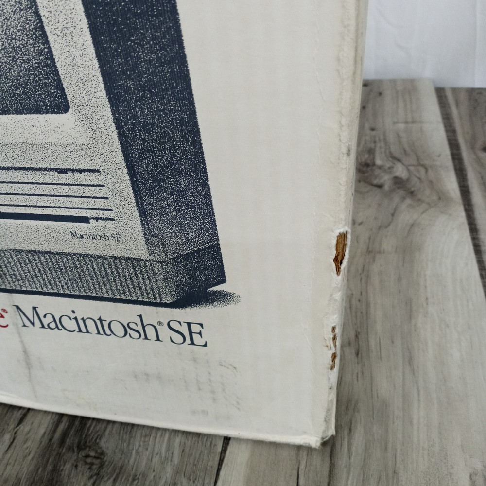 Apple Macintosh SE EMPTY BOX ONLY 1988 ~ READ DESCRIPTION