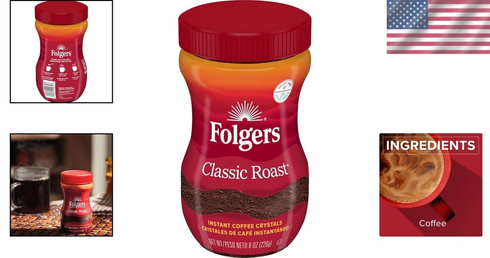 Classic Roast Instant Coffee – Rich, Smooth, Anytime