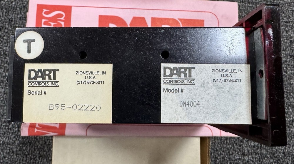 DART CONTROLS DM4004 PROGRAMMABLE TACHOMETER NEW