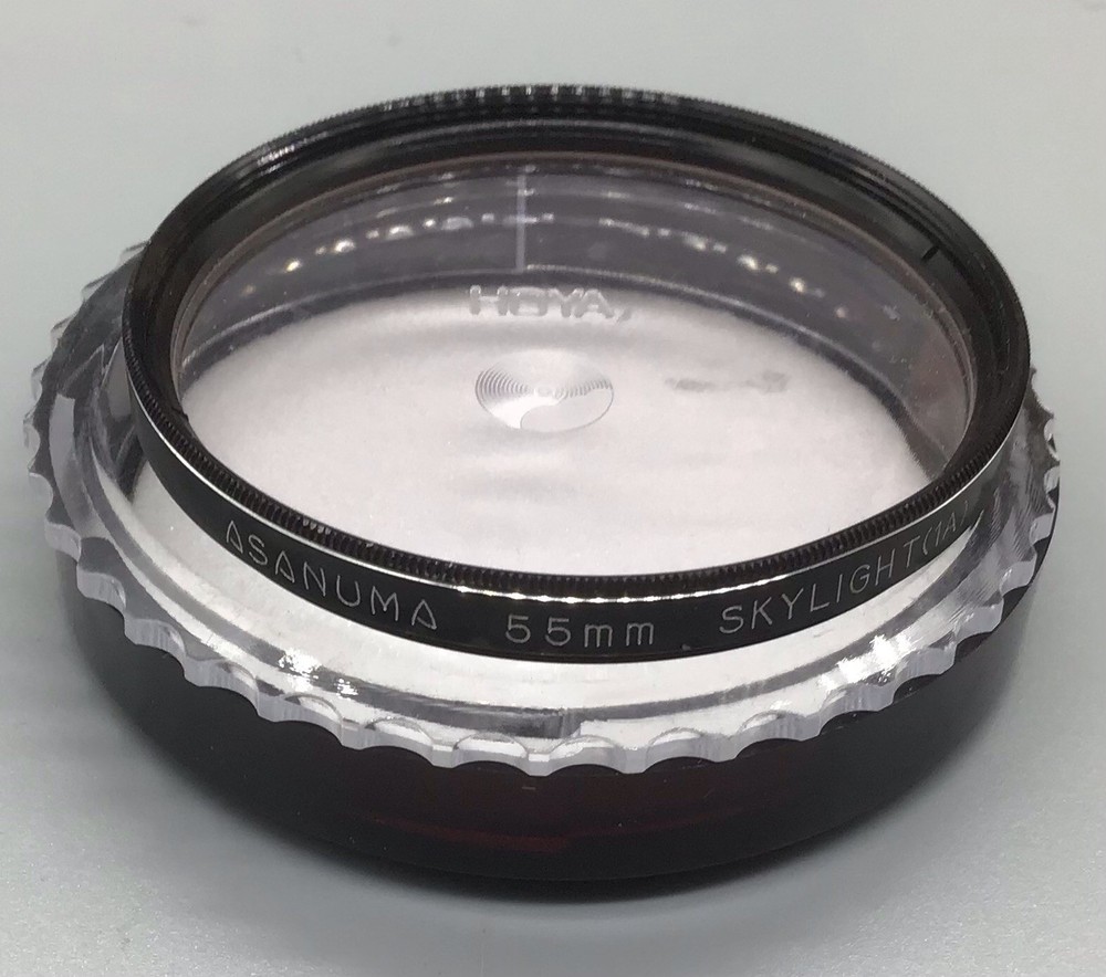 Asanuma Lens Filter 55mm Skylight (1A)