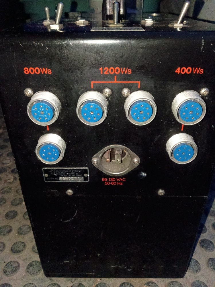 Speedotron 2403 Black Line studio flash power supply Great working condition