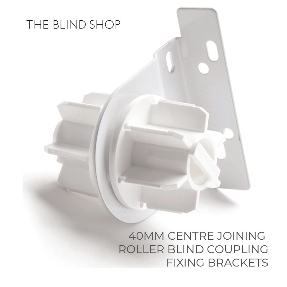 Centre Joining Roller Blind Coupling Fixing Brackets for 40mm Top Tube