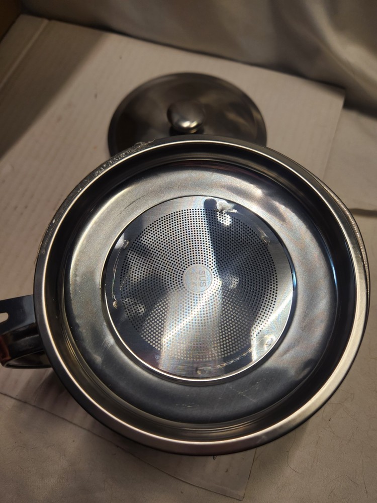 stainless steel tea infuser Pot