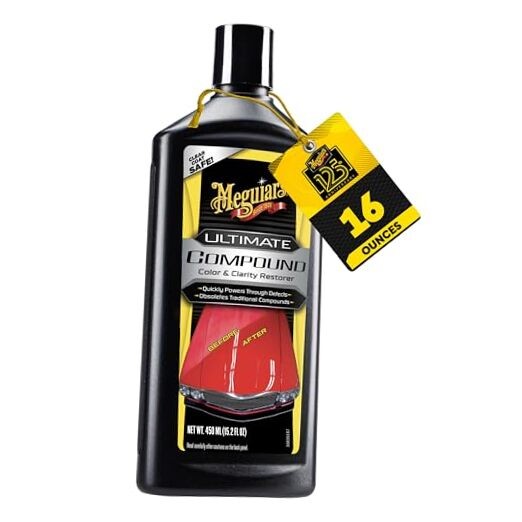 Meguiar’s Pro-Grade Car Scratch Remover for Paint Correction, Ultimate Compound